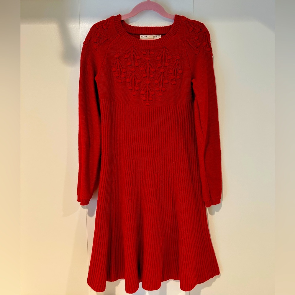 Hope and Henry skater sweater dress